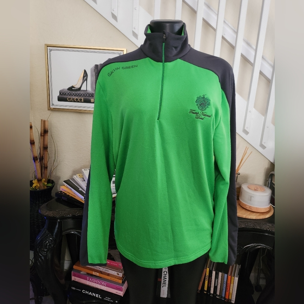 Galvin Green quarter-zip golf pullover size L